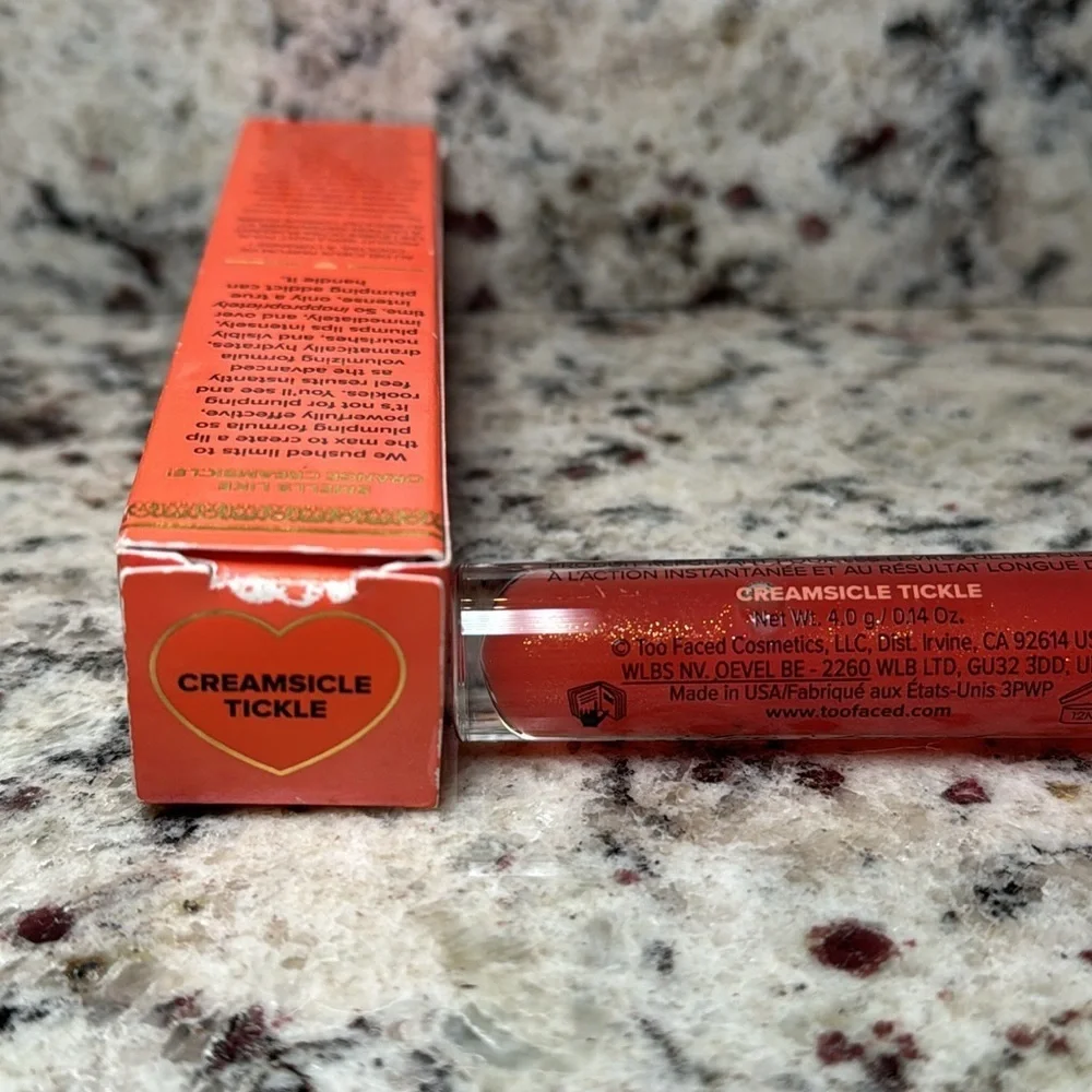 Too Faced Creamsicle Tickle Lip Injection Maximum Lip Plumper